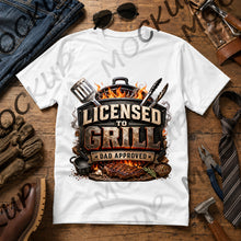 Load image into Gallery viewer, Father's Day T-shirt - BBQ