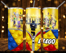 Load image into Gallery viewer, Lego Inspired Custom Tumbler