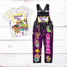 Load image into Gallery viewer, Kid's Denim Birthday Outfit Custom