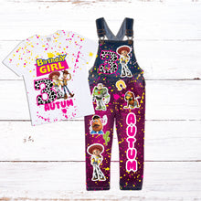 Load image into Gallery viewer, Kid's Denim Birthday Outfit Custom