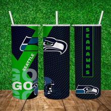 Load image into Gallery viewer, Custom NFL Football Team Tumbler - 20oz ALL teams
