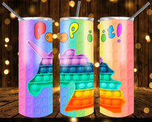 Load image into Gallery viewer, Pop It's! Custom Tumbler - Various Styles
