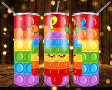 Load image into Gallery viewer, Pop It's! Custom Tumbler - Various Styles
