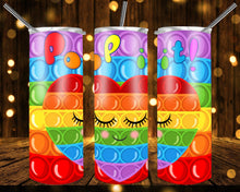 Load image into Gallery viewer, Pop It's! Custom Tumbler - Various Styles

