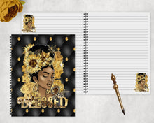 Load image into Gallery viewer, Blessed Custom Spiral Notebook, Tumbler &amp; Journal
