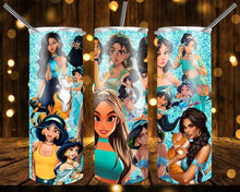 Load image into Gallery viewer, Disney Princess Custom Tumbler - Various Styles
