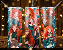 Load image into Gallery viewer, Disney Princess Custom Tumbler - Various Styles

