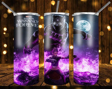 Load image into Gallery viewer, Black Panther Wakanda Forever Inspired Tumblers
