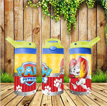 Load image into Gallery viewer, Paw Patrol Flip Top or Sippy Cup Tumbler
