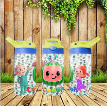 Load image into Gallery viewer, Cocomelon Flip Top or Sippy Cup Tumbler
