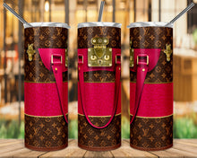 Load image into Gallery viewer, LV Inspired Custom Tumbler
