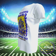 Load and play video in Gallery viewer, Rams T-Shirt &amp; Tumbler Set Super Bowl LVI
