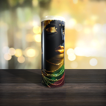Load image into Gallery viewer, Afro Queen Her Storm Tumbler
