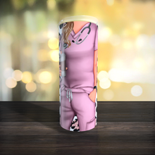 Load image into Gallery viewer, Custom Caucasian Blonde Nurse Tumbler
