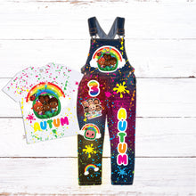 Load image into Gallery viewer, Kid's Denim Birthday Outfit Custom
