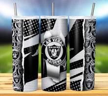 Load image into Gallery viewer, Team Football Tumbler - Various Designs
