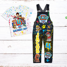 Load image into Gallery viewer, Kid's Denim Birthday Outfit Custom
