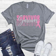 Load image into Gallery viewer, Breast Cancer Awareness Custom T-Shirts Various Styles

