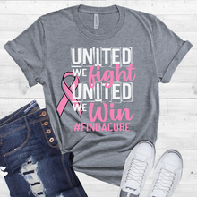 Load image into Gallery viewer, Breast Cancer Awareness Custom T-Shirts Various Styles
