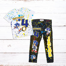 Load image into Gallery viewer, Kid's Denim Birthday Outfit Custom
