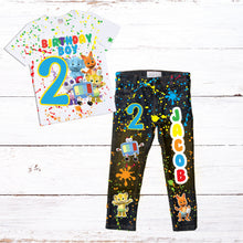 Load image into Gallery viewer, Kid's Denim Birthday Outfit Custom

