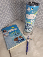 Load image into Gallery viewer, Pregnancy Journal Set It's A Boy, Journal, Tumbler, Pen, Sublimation
